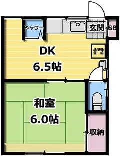 有明荘【2階】の間取り