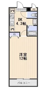 ピア ウィステリア【2階】の間取り