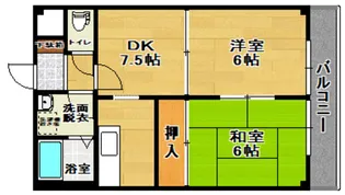 郡山ガーデンマンション【3階】の間取り