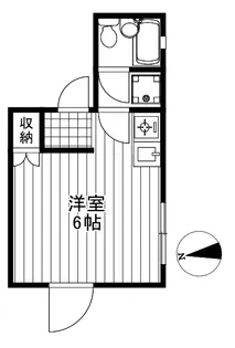ヒューゲルハイム三軒茶屋【3階】の間取り