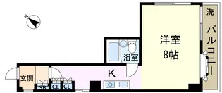 ヴィラ・クレール【2階】の間取り