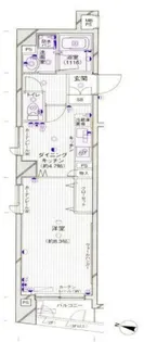 パークウェル方南町【4階】の間取り