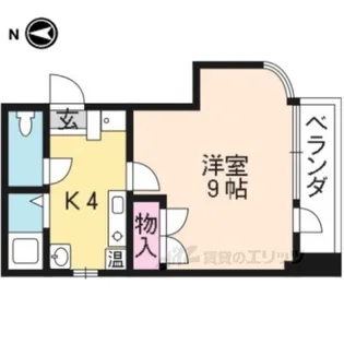 ルーセント御薗橋【2階】の間取り
