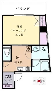 梓ビル【2階】の間取り