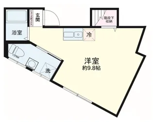 カーサ町屋【2階】の間取り