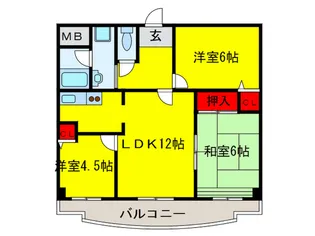 ルミナ21【2階】の間取り