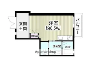 Our Style Apartment【1階】の間取り