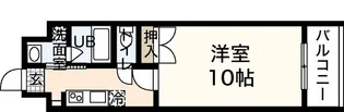 ラメール舟入【7階】の間取り