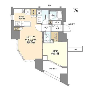 ブランズ巣鴨三丁目【6階】の間取り