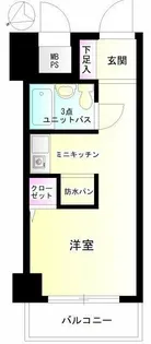 ライオンズマンション磯子第3【4階】の間取り