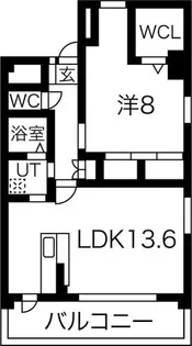 グランビア【2階】の間取り
