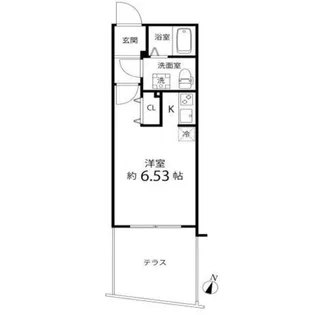 Branche中野本町【1階】の間取り