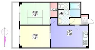江藤マンション【2階】の間取り