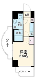 グリフィン横浜・東白楽弐番館【6階】の間取り