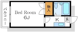 ブランハイム【3階】の間取り