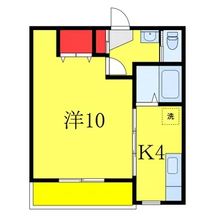 樋ノ爪平松ハイツB棟【2階】の間取り
