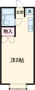 榮華B【1階】の間取り
