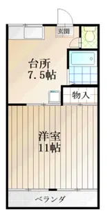 イムーブルASAKA【2階】の間取り