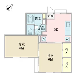 メゾン ルトゥール【3階】の間取り