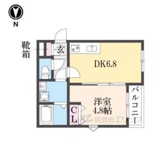 La-Crea塚口本町【3階】の間取り