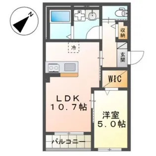 シェーンブルグ新所沢【3階】の間取り