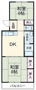 ハイツ上柳ヶ瀬【4階】の間取り