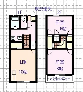 コーポ共栄の間取り