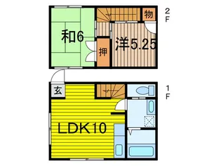 埼玉県川口市芝樋ノ爪1【一戸建】の間取り