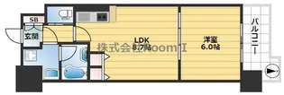 グランシス天満橋【7階】の間取り