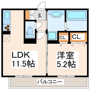 グランステラ【3階】の間取り
