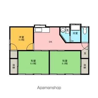 茨城県鹿嶋市大字下塙【一戸建】の間取り