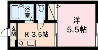 メゾンドノエル【1階】の間取り