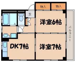 青木ビル2【2階】の間取り