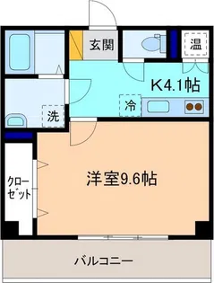 シノア北安江【2階】の間取り