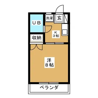 ゆうとぴあ1【1階】の間取り