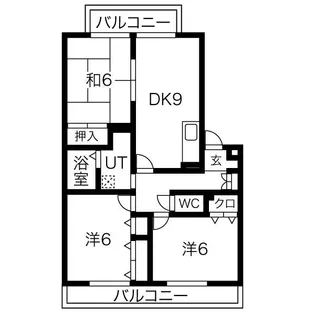 奈良県奈良市二条大路南3【アパート】の間取り
