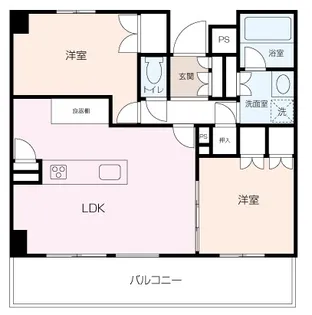 クオス葉山森戸海岸【3階】の間取り