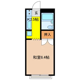 メゾン・ド・プーレ【2階】の間取り