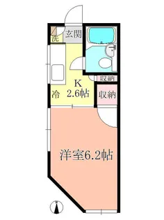 池森アパート【1階】の間取り