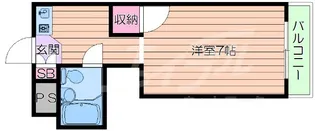 CASA山手【2階】の間取り