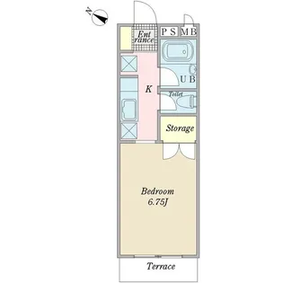 ポトロ【1階】の間取り