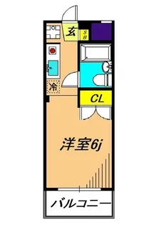 ダイアパレス目黒本町【1階】の間取り