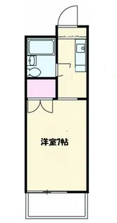 ニューシャープPART1【3階】の間取り