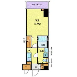 LEXE文京白山【6階】の間取り