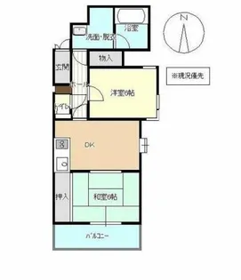 グレイス金池【3階】の間取り