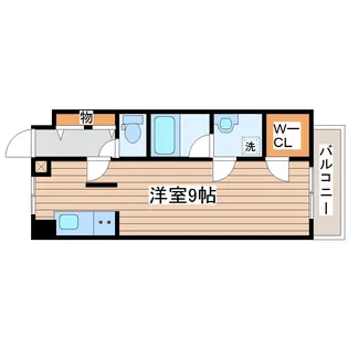 フィオーレ・北山【4階】の間取り