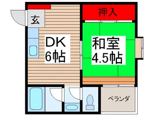 瑤沙館【3階】の間取り