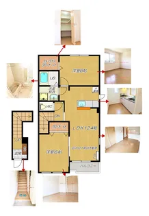 プラッツ・渡里(ワタリ)【2階】の間取り