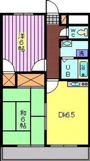 サンロード蕨【3階】の間取り