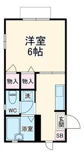 エヴァーグリーン【2階】の間取り